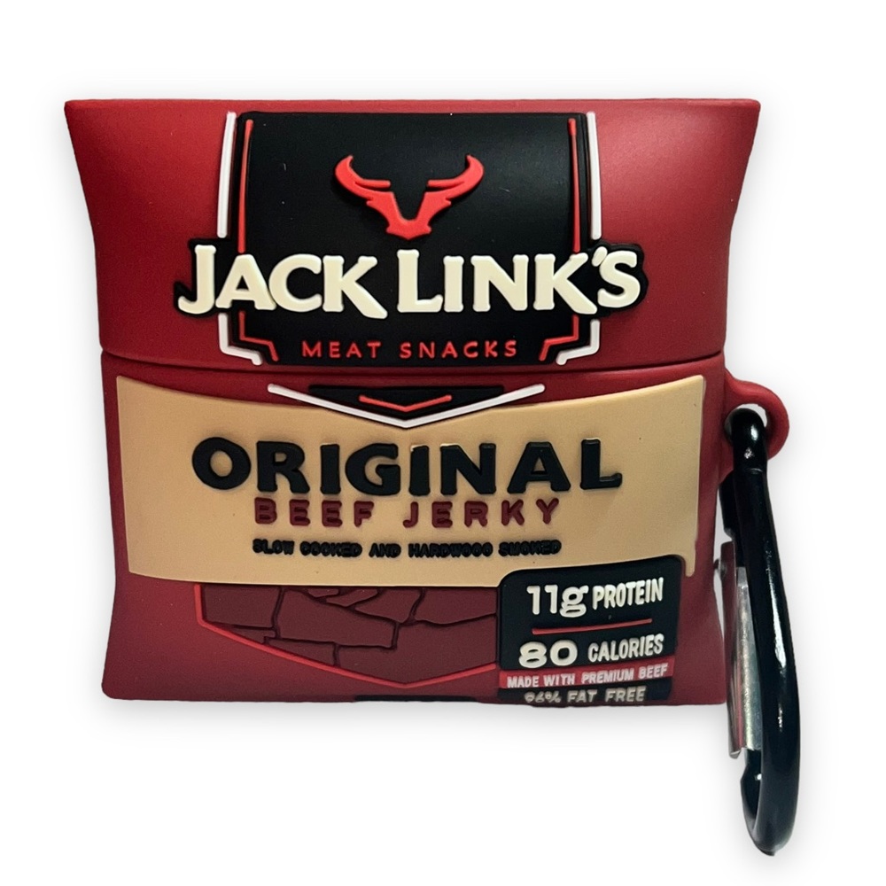 NEW Jack Link’s Meat Snacks Original Beef Jerky AirPods Pro Silicone Case